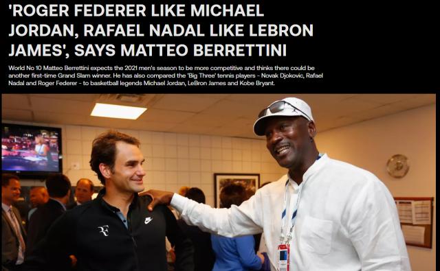 世界杯手机官网直播app下载-费德勒像乔丹，纳达尔像詹姆斯，那么德约呢？